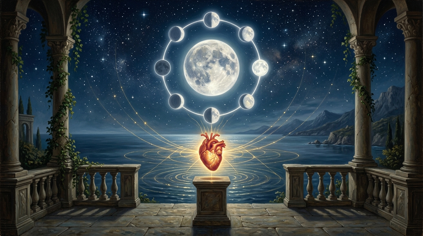 La Luna e i suoi cicli: il ritmo del cuore